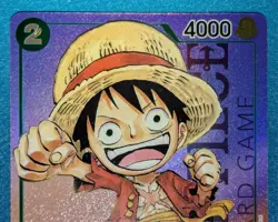 Monkey.D.Luffy #P-037 (Gen Con 2023 Foil) "Chibi Luffy" One Piece Promotion Card - Image 3