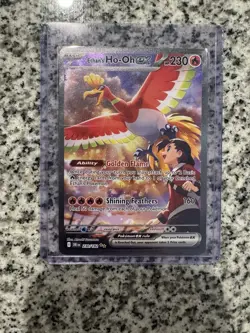 Ethan’s Ho-Oh EX 230/182 Destined Rivals Full Art Ultra Rare Pokemon Card NM - Image 1