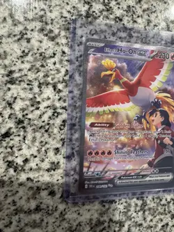Ethan’s Ho-Oh EX 230/182 Destined Rivals Full Art Ultra Rare Pokemon Card NM - Image 2