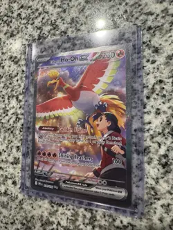 Ethan’s Ho-Oh EX 230/182 Destined Rivals Full Art Ultra Rare Pokemon Card NM - Image 3