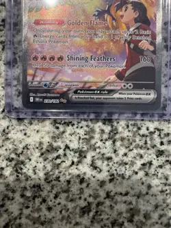 Ethan’s Ho-Oh EX 230/182 Destined Rivals Full Art Ultra Rare Pokemon Card NM - Image 5