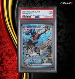 CARTA POKEMON GRENINJA EX SVP 132 PSA 9 GRADATA TCG CARD ITA - Image 1