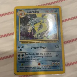 Gyarados 12/110 Holo Rare Legendary Collection Pokemon Card - Image 1