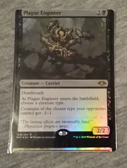 Magic the gathering Plague Engineer NFC miscut - Image 1