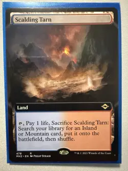 Magic: The Gathering Scalding Tarn Modern Horizons 2 Rare 478 Borderless - Image 1