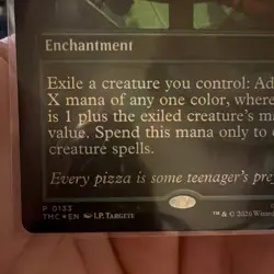 Wizards Food Chain Enchantment Mystery Booster 2 0133 Borderless Foil EN Green - Image 4