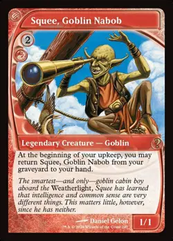 [1x] Squee, Goblin Nabob - Foil - Future Frame Near Mint, English Mystery Booste - Image 1