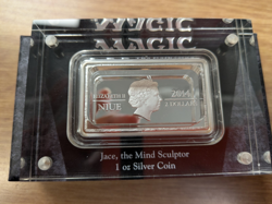 MtG Jace, The Mind Sculptor $2 1oz Silver Coin 2014 New Zealand Mint - Image 2