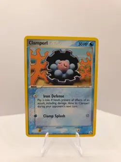 Pokemon TCG Clamperl 51/92 2006 Legend Maker with protector case NM - Image 1