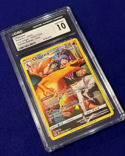 CGC 10 Charizard #TG03 Lost Origin 2022 Pokemon GEM MINT - Image 2