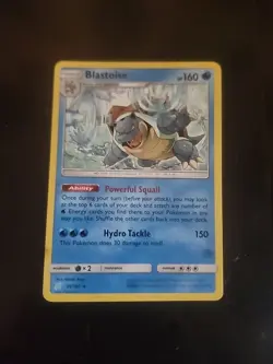Blastoise - 25/181 - NON HOLO Rare Pokemon TCG Team Up 2019 - Image 1