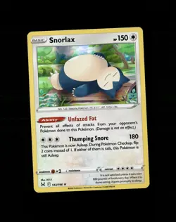 Snorlax 143/196 Holo Rare Lost Origin Pokemon Holo Near Mint - Image 1