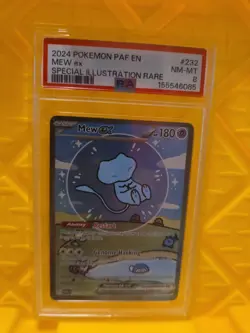 Pokemon 2024 Mew Ex 232 Psa 8 - Image 1