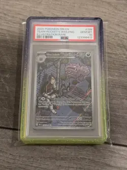 2025 Pokemon Destined Rivals Team Rocket's Weezing #199 IR PSA 10 + Witch's Brew - Image 3
