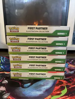 Pokemon TCG First Partner Illustration Collection Series 1 Promo Box - Image 2