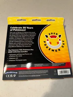 Pokemon Day 2026 Collection Pikachu Promo Foil – Sealed – IN HAND - Image 2