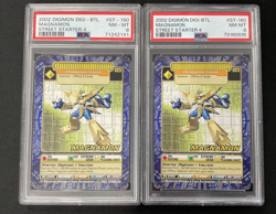 PSA 8 MAGNAMON Digi-Battle Card Street Starter 4 ST-160 Digimon Card non-Holo - Image 1