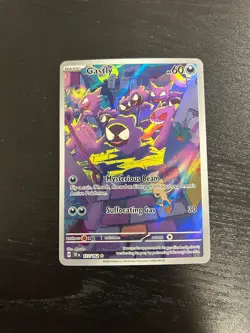 2024 Temporal Forces Gastly Illustration Rare #177/162 - Image 1