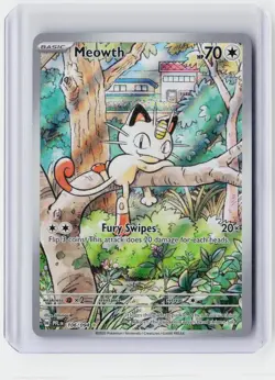 Meowth 106/094 Phantasmal Flames NM/M - Buy More & Save - Image 1