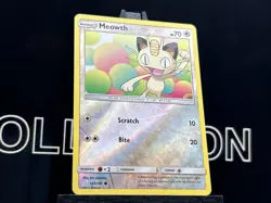 Meowth 125/181 Sun & Moon Reverse Holo Pokemon TCG - Image 4