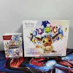 Pokemon TCG: Prismatic Evolutions (ETB) Elite Trainer Box/Booster Bundle Sealed - Image 1