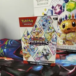Pokemon TCG: Prismatic Evolutions (ETB) Elite Trainer Box/Booster Bundle Sealed - Image 5