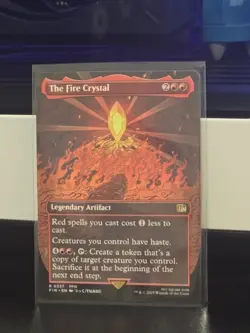 The Fire Crystal (Borderless) Final Fantasy Regular - Image 1