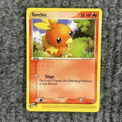 VTG Pokemon EX Ruby Sapphire Torchic 74/109 Common NM - Image 1