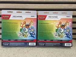 Pokemon First Partner Illustration Collection Series 1 Box Sealed LOT OF 2 - Image 3