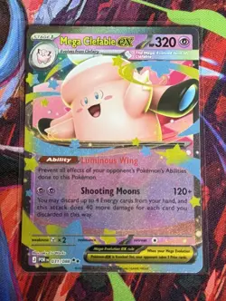 Mega Clefable ex 31/124 - Perfect Order - Pokemon TCG - PACK FRESH M/NM - Image 1