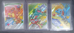 Pokemon First Partner Illustration collection Series 1 Kanto Gen 1 Starters Set - Image 1