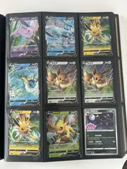 Pokemon TCG Mixed Binder lot Full Art Ex V Vmax Vintage Modern Good For Whatnot - Image 3