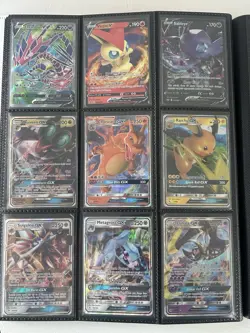 Pokemon TCG Mixed Binder lot Full Art Ex V Vmax Vintage Modern Good For Whatnot - Image 5