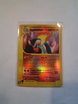 Pokemon Base Set Expedition #65/165 Reverse Holo TYPHLOSION - Image 1
