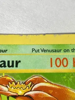 Venusaur Holo 15/102 Pokemon TCG Base Set Unlimited 1999 - Image 3