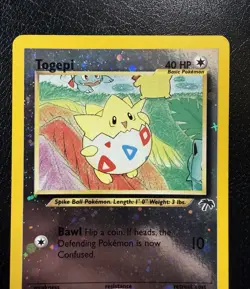 Togepi 4/18 Reverse Holo Southern Islands Promo Pokemon TCG MP - Image 2