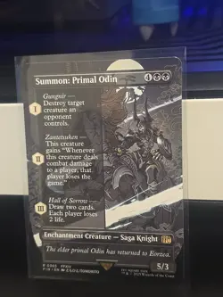 Summon: Primal Odin (Borderless) Final Fantasy Regular - Image 1
