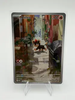 Pokemon TCG Litleo 139/132 Mega Evolution NM - Image 1