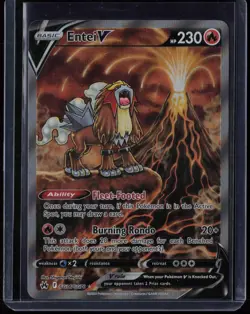 Entei V GG36/GG70 Pokemon Crown Zenith Galarian Gallery V Rare Near Mint - Image 1