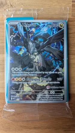 SEALED PROMOS - N's Zekrom 031 POKEMON CENTER - Ascended Heroes - Pokemon TCG - Image 1