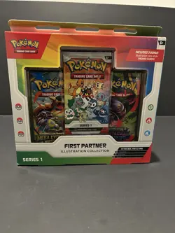 Pokemon TCG First Partner Illustration Collection Series 1 NEW SEALED - Image 1
