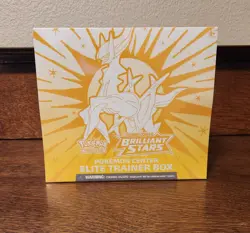 Brilliant Stars Pokemon Center ETB Sword & Shield Elite Trainer Box Sealed - Image 1