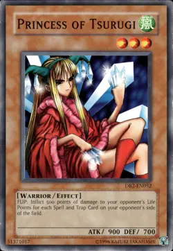 Princess Of Tsurugi - DB2-EN052 - MP - YuGiOh - Image 1