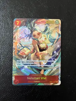 One Piece TCG - Nefeltari Vivi SEC Alt Art Op04-118 NM - Image 1