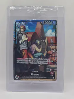 One Piece TCG Shanks OP09-001 July PSA Magazine Promo Sealed Mint - Image 1