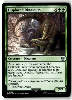 MTG - Displaced Dinosaurs 100 NM Universes Beyond: Doctor Who - Image 1