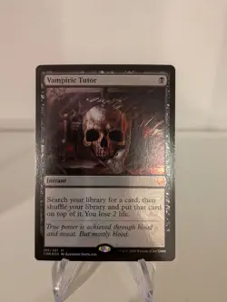 MTG Vampiric Tutor Commander Legends Foil Magic: The Gathering - Image 1