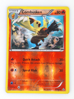 Combusken Pokemon Card Reverse Holographic 27/160 XY-Primal Clash TCG Kawayoo - Image 1