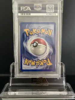 Pokemon TCG Card 1st Edition Shadowless Poliwrath 13/102 Base Set WOTC PSA 8 - Image 2