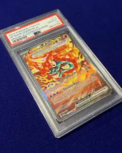 PSA 10 HearthFlame Mask Ogerpon EX #212 Twilight Twilight Masquerade 2024 - Image 2